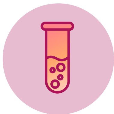 tüp web simgesi, vektör çizim