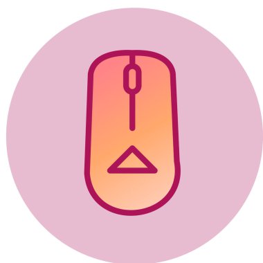 Basit simge, vektör illüstrasyonunu yukarı kaydır 