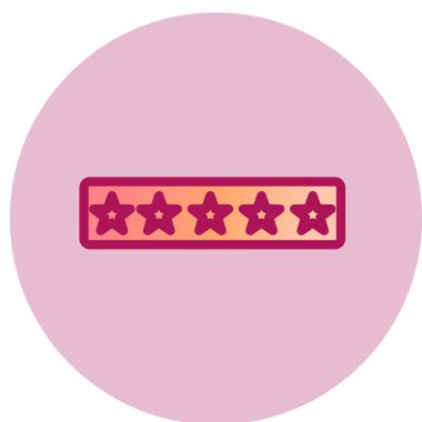 basit simge rating, çizim vektör 