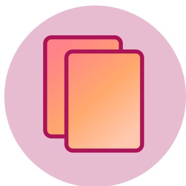 Ücretsiz basit simge, vektör illüstrasyonunu kopyala 