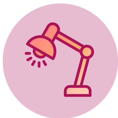 lamba basit simgesi, vektör çizim 