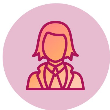 Dedektif ikon, vektör çizimi