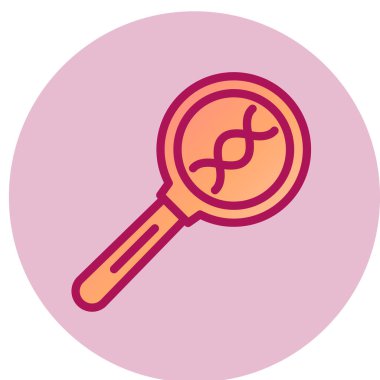 Adli simge, vektör illüstrasyonu