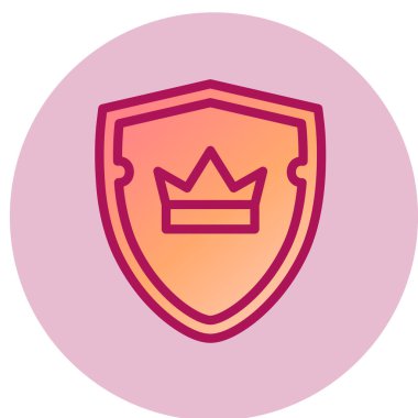 Rozet resmi olan bir kalkan.