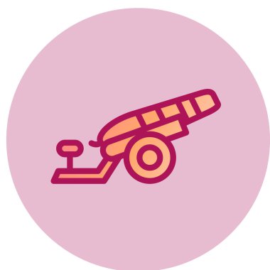 Top simgesi, vektör illüstrasyonu