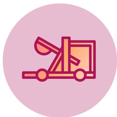 Mancınık simgesi, vektör illüstrasyonu