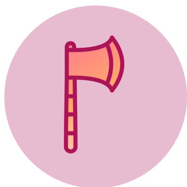 Modern balta simgesinin vektör çizimi