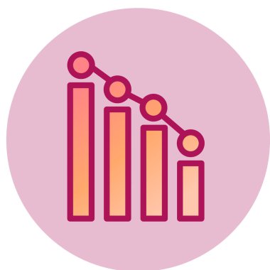 iş grafiği vektör illüstrasyonu