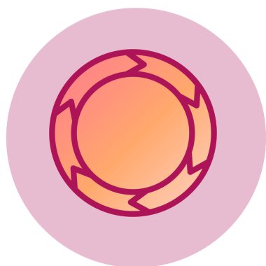 Çevik simge, vektör çizimi