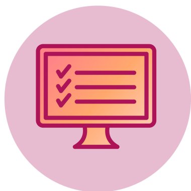 izleyici simgesi, vektör illüstrasyonu