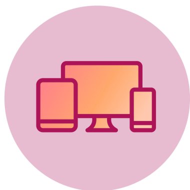 Yanıt Desisgn simgesi, vektör illüstrasyonu