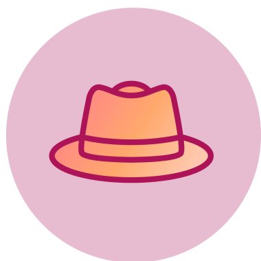 Bu basit simge modada düz..