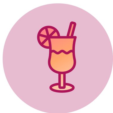 limonata simgesi, vektör illüstrasyonu 