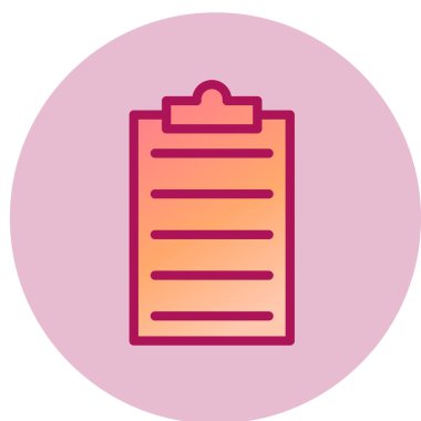 Pano simgesi, vektör illüstrasyonu 