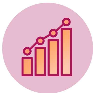 büyüme simgesi, vektör illüstrasyonu 