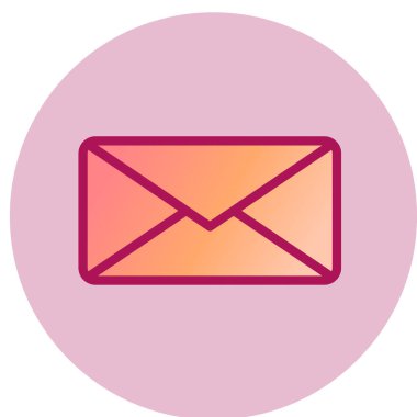 e- posta simgesi, vektör illüstrasyonu 