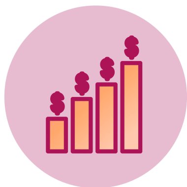 Kar simgesi, vektör illüstrasyonu 