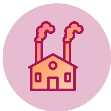 Kirlilik simgesi, vektör çizimi 