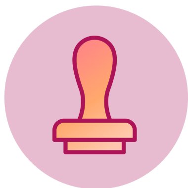 pul simgesi, vektör illüstrasyonu 