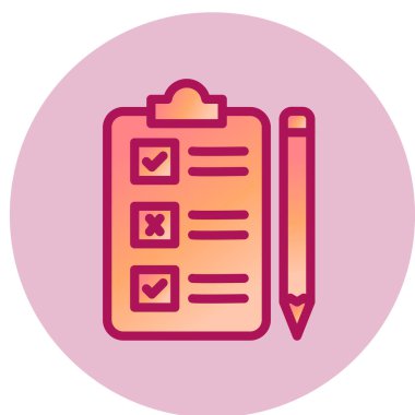 Organizatör kutsal kişilerin resmi, vektör çizim