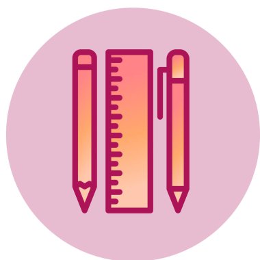 Sabit simge, vektör illüstrasyonu