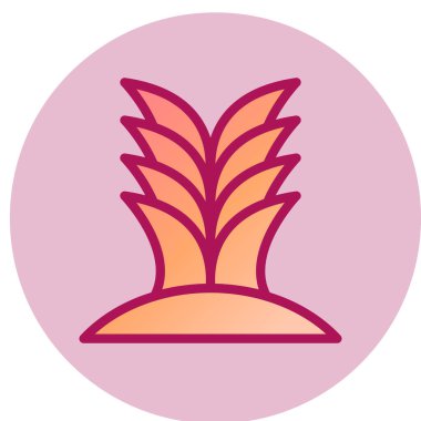 Yucca simgesi, vektör illüstrasyonu