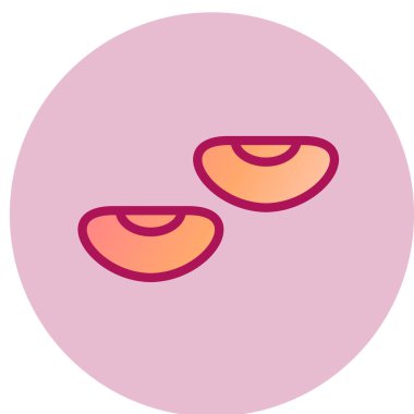 fasulye simgesi, vektör illüstrasyonu