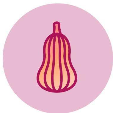 patlıcan ikonu vektör çizimi