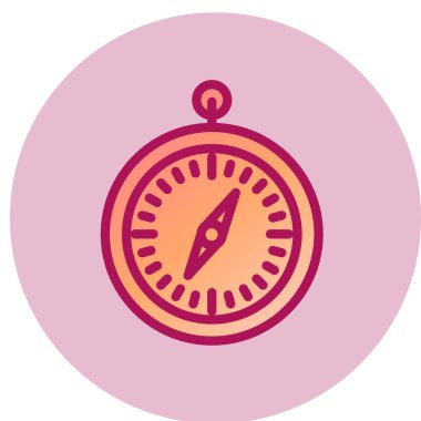 Pusula simgesi vektör resimlemesi