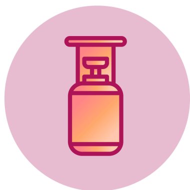 Modern b 'nin vektör illüstrasyonunda mataranın ikonu yok