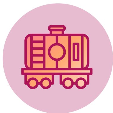 Modern b 'nin vektör çizimi trenin ikonundan yoksun