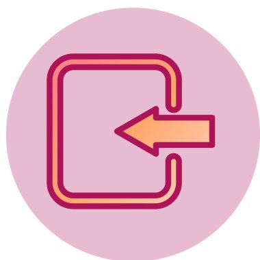 Simge olarak imzala. vektör illüstrasyonu