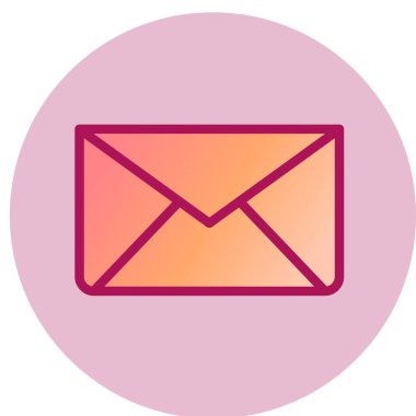 E- posta simgesi vektör illüstrasyonu