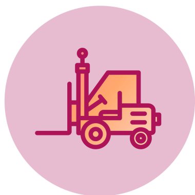 Modern otomatik simgenin vektör illüstrasyonu