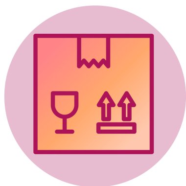 Taşıma simgesinin vektör illüstrasyonu