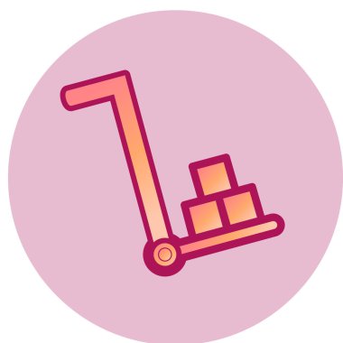 Modern b 'nin vektör çizimi tramvayın simgesinden yoksun