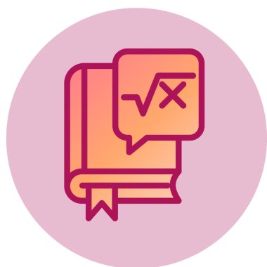 kitap simgesi vektör illüstrasyonu