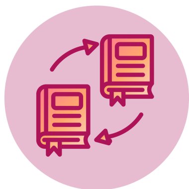 Modern eğitim ikonunun vektör illüstrasyonu