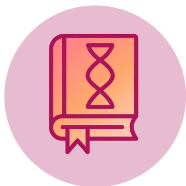 Modern b 'nin vektör illüstrasyonunda kitabın eksik simgesi