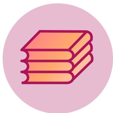 Yiyecek ve içecek sembolünün tek bir izole nesnesinin vektör çizimi