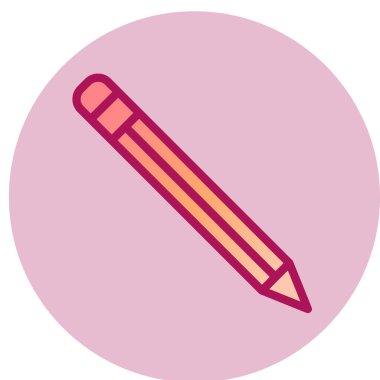 kalem simgesi vektör illüstrasyonu