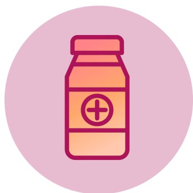 Modern tıp ikonunun vektör illüstrasyonu