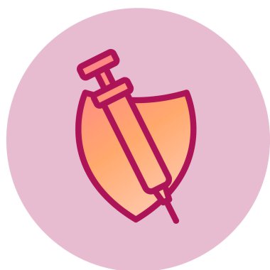 Modern hastane simgesinin vektör illüstrasyonu