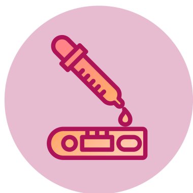 Şırınga ikonu vektör çizimi