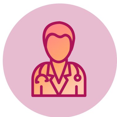 Doktor Simge vektör illüstrasyonu