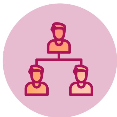 Takım simgesi, vektör illüstrasyonu