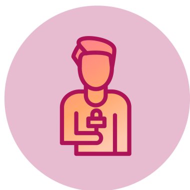 Doktor Simge vektör illüstrasyonu