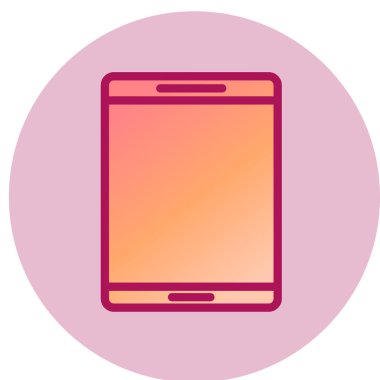 cep telefonu simgesi. düz dizayn biçimi 10