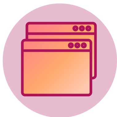 Modern b 'nin vektör çizimi dizüstü bilgisayarın ikonundan yoksun