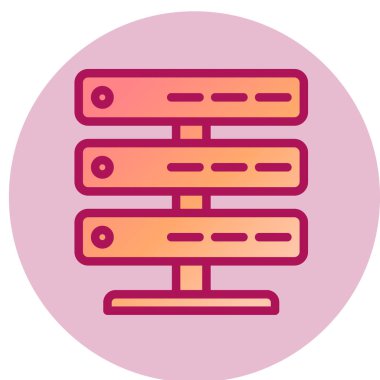 veritabanı simgesi çizimi